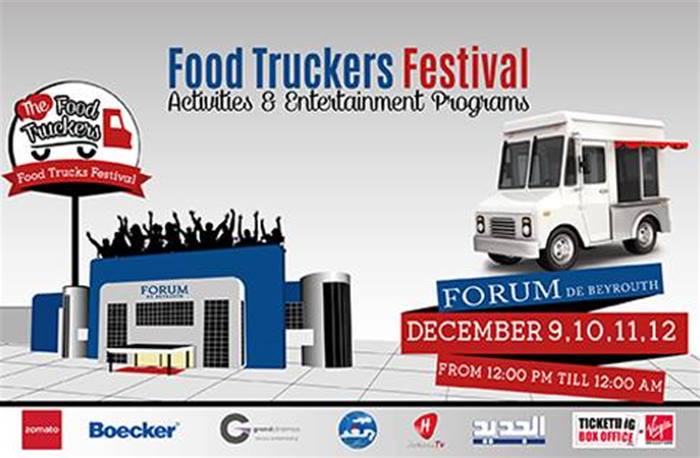 Join The Food Truckers at Forum de Beyrouth on Dec. 9-12 and enjoy the ...