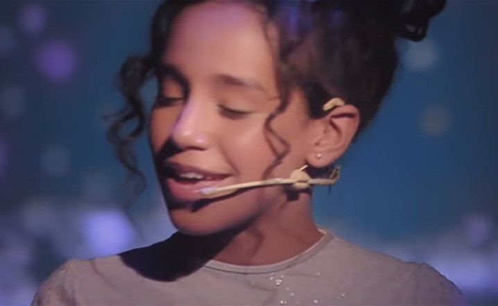 الطفلة لمى خالد تبهر المشاهدين بموهبتها. وماذا قالت أحلام؟ (فيديو)