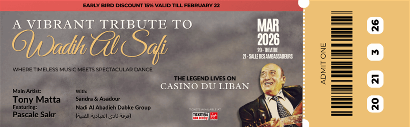 A VIBRANT TRIBUTE TO WADIH AL SAFI