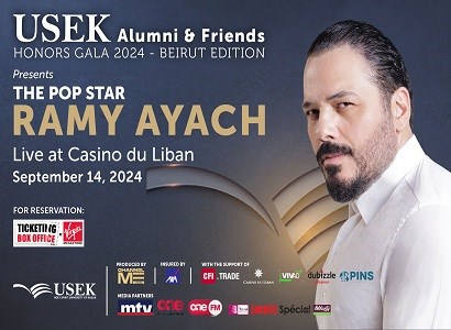 USEK Gala Dinner - THE POP STAR RAMY AYACH