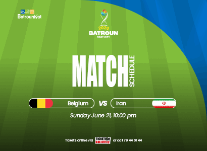 Belgium vs Iran