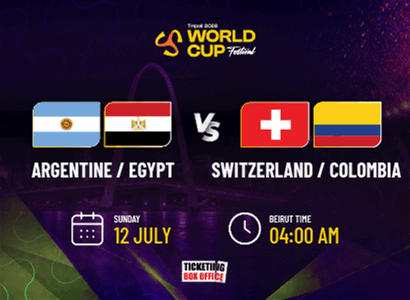 Switzerland / Colombia Vs. Argentina / Egypt