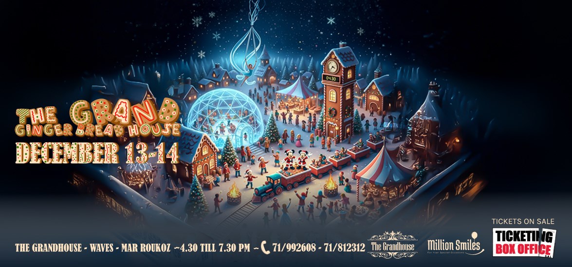 THE GRAND GINGERBREAD HOUSE