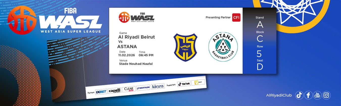 AL RIYADI BEIRUT vs BC ASTANA