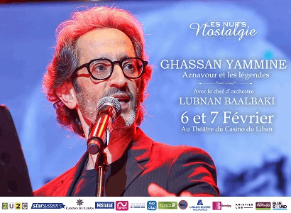 GHASSAN YAMMINE - AZNAVOUR ET LES LEGENDES