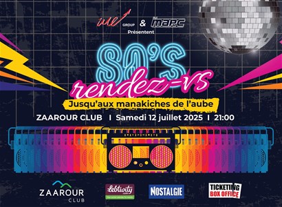 Wegroup and DJ Marc French 80s night