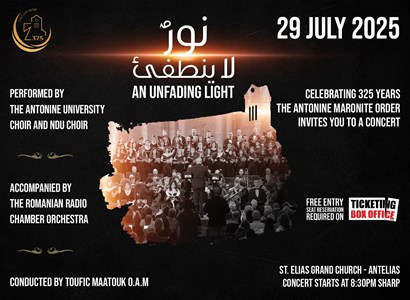 325 yrs Antonine concert - AN UNFADINGLIGHT